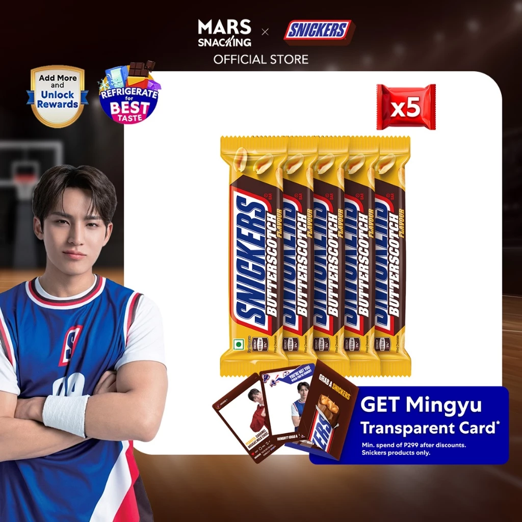 Snickers x Mingyu Postcard