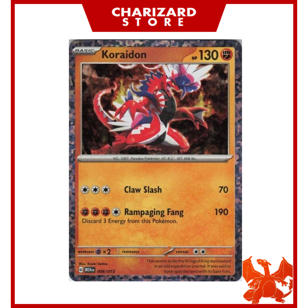 koraidon pokemon card mcdonald's Pokmon cards (2025) price list Placeholder Image Provided Koraidon 008/015 New 2025 McDonalds