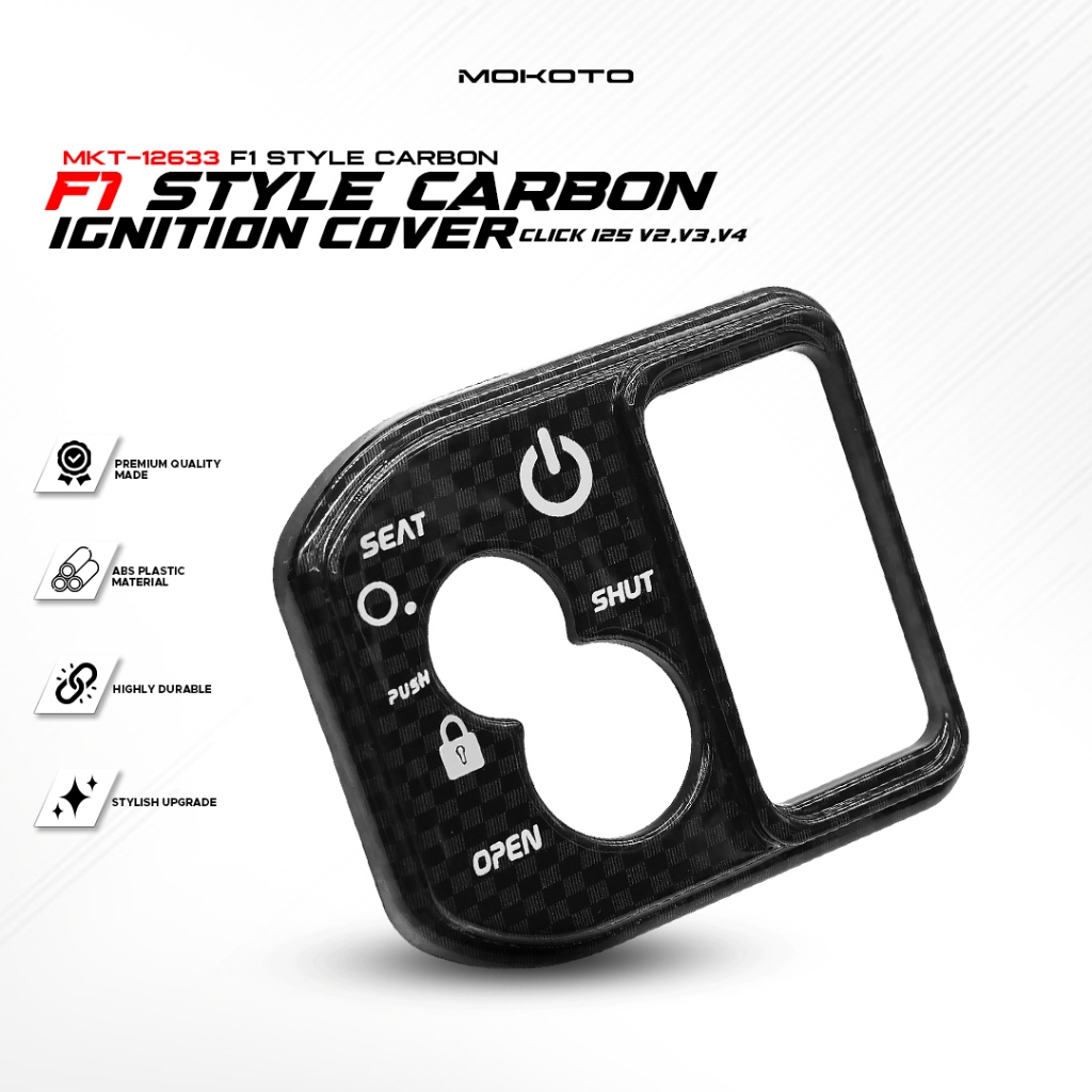 MOKOTO HONDA CLICK V2/V3/V4 STANDARD IGNITION KEY COVER GARNISH KEY ...