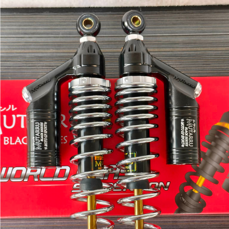 MUTARRU SHOCK MOTOGP BLACK SERIES V1 ADJUSTABLE HEIGHT AND SPRING ...