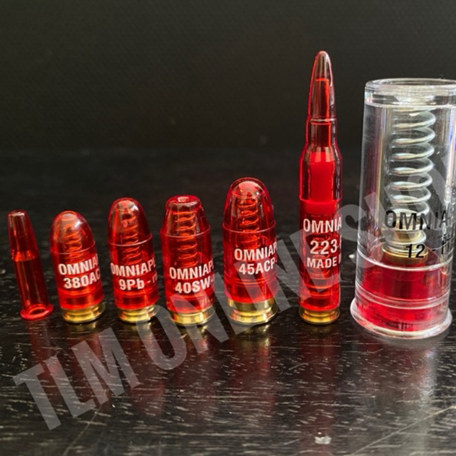 SNAP CAPS/DUMMY/PRACTICE Rounds-.22LR/.380/9mm/.40/45.38spl/.357/12ga ...