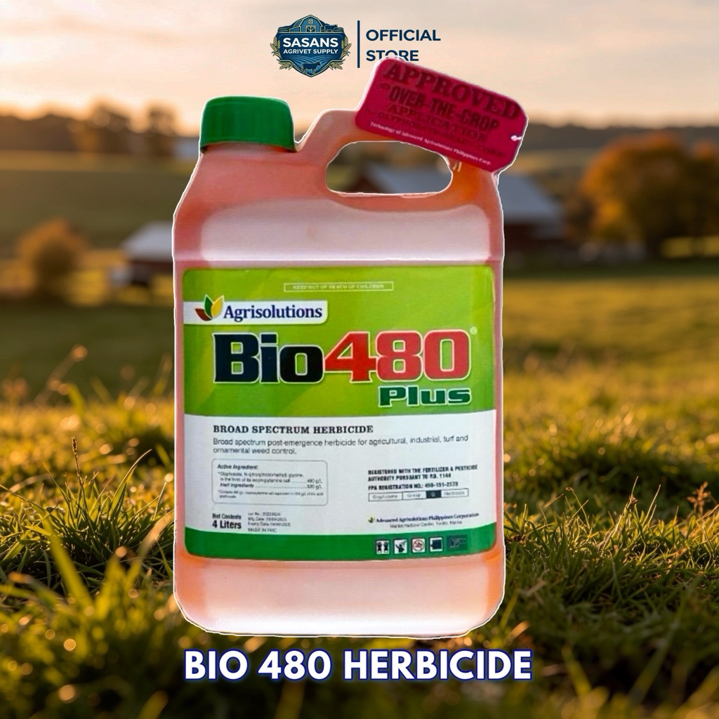 BIO 480 PLUS GLYPHOSATE 1 GALLON by Agrisolutions (glyphosate) weed ...