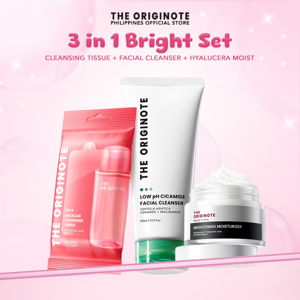 The Originote 3in1 Daily Care Set – Facial Cleanser, Sunscreen ...