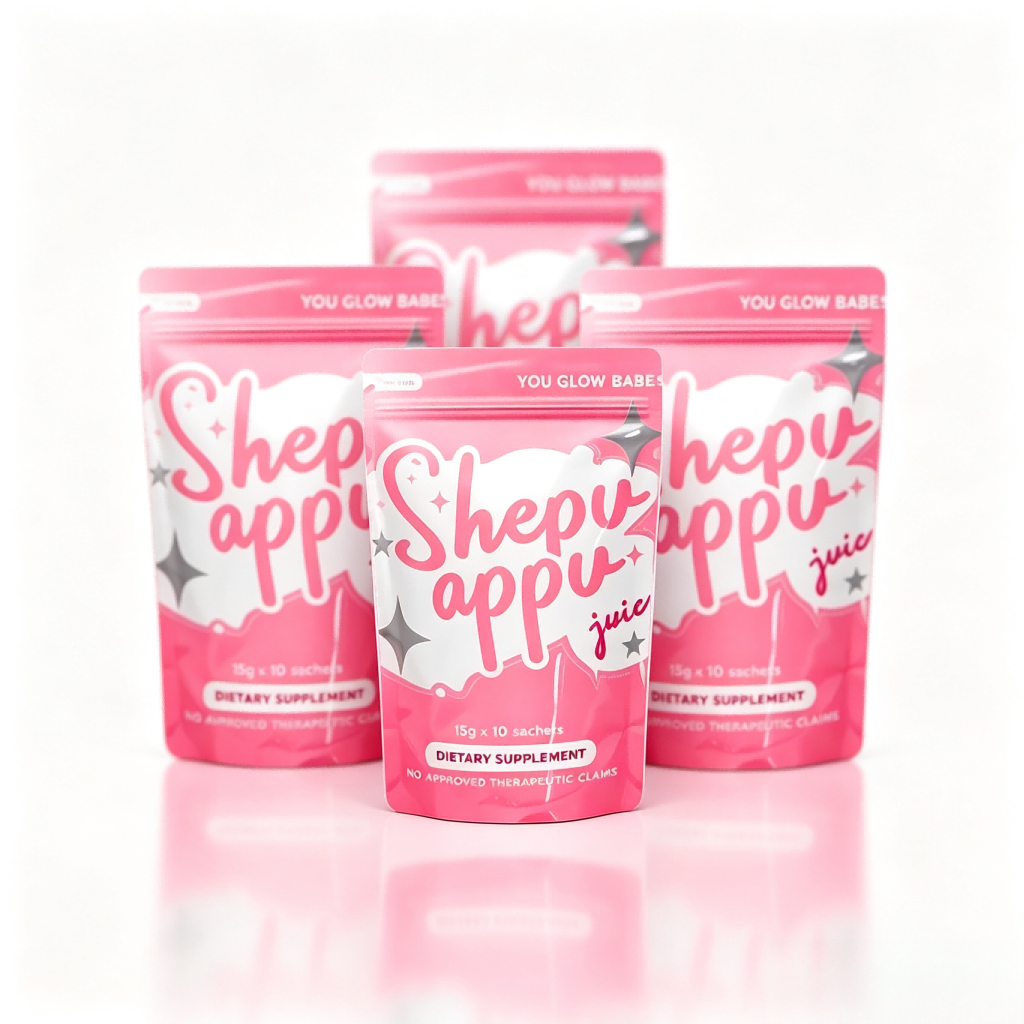 Shepu Appu Juice by You Glow BAbe 10sachets Glutathione
