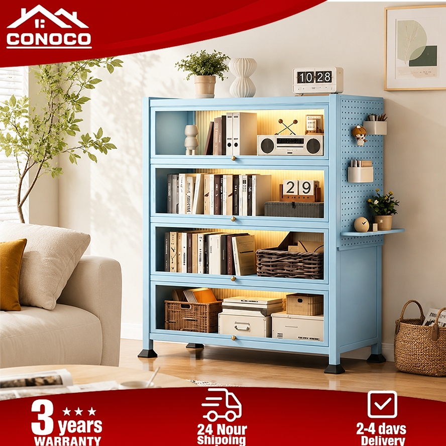 Metal Cabinet Storage With Pegboard Side Panel Heavy Duty Multi Tier ...