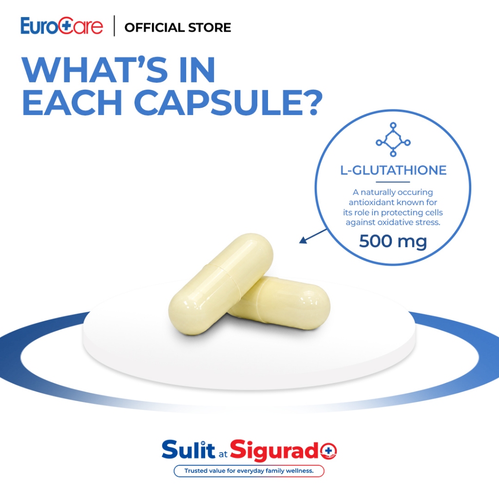 Gluta White 500 Glutathione 500mg Capsule