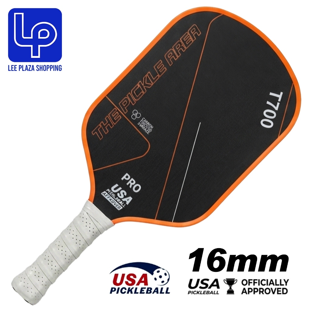 The Pickle Area T700 Carbon Fiber Pickleball Paddle (16mm) | Carbon ...