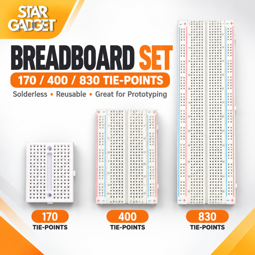 Breadboard 830 Tie 400 Tie 170 Tie Solderless Prototyping Board for ...