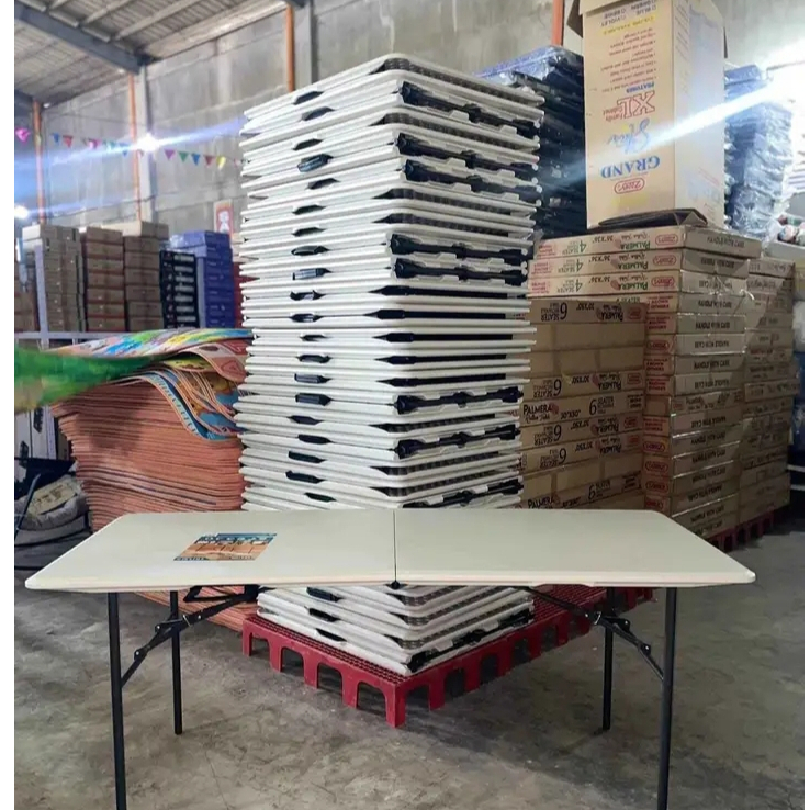 BRAND NEW ORIGINAL GENUINE UNIT 6FT LIFETIME FOLDING TABLE | Shopee ...
