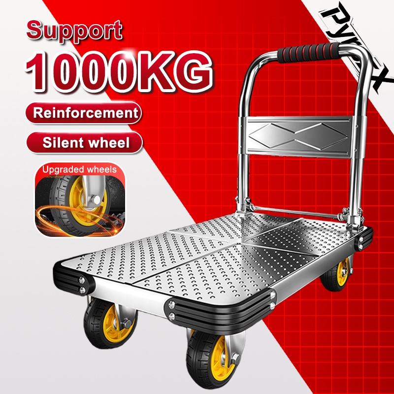 Shop push cart trolley heavy duty for Sale on Shopee Philippines