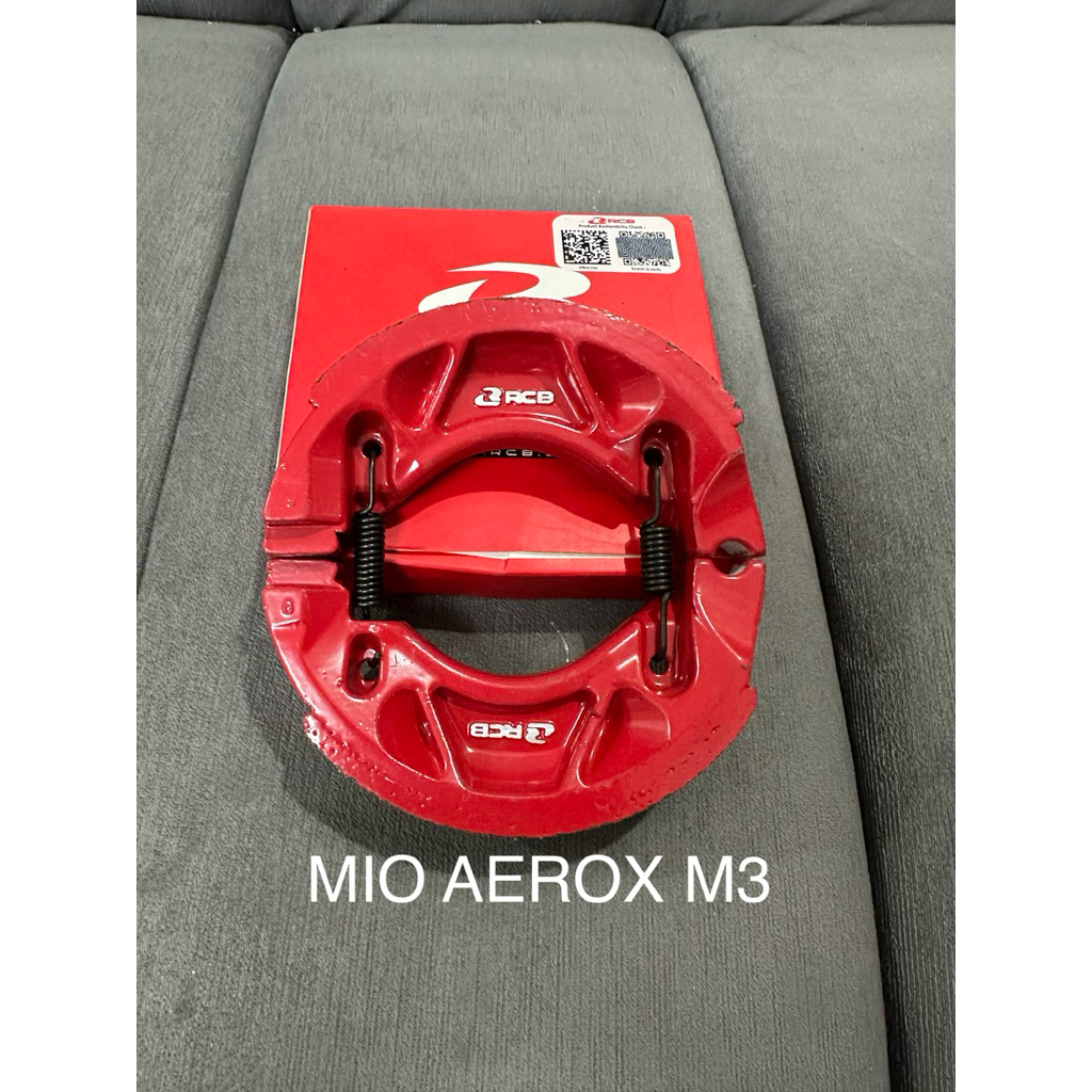 RCB RACING BOY BRAKE SHOE FOR MIO SPORTY, AEROX, M3, CLICK 125/150 ...
