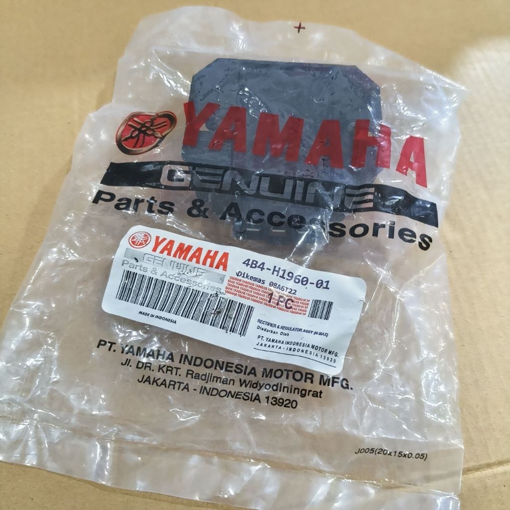 Rectifier 4B4 Nmax v1. Yamaha Genuine Regulator Assy / Rectifier[4B4 ...