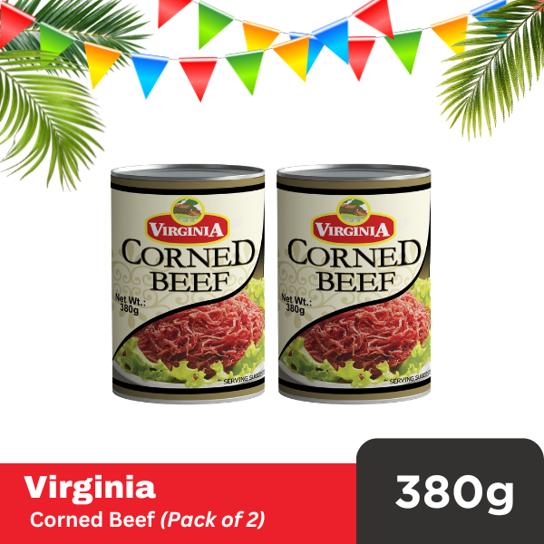 Virginia Corned Beef 380g (PACK OF 2) | Shopee Philippines
