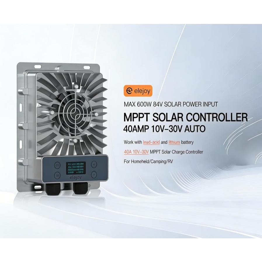 ELEJOY MPPT 200W 400W 600W Step-down Real Time Solar Battery Recharging ...