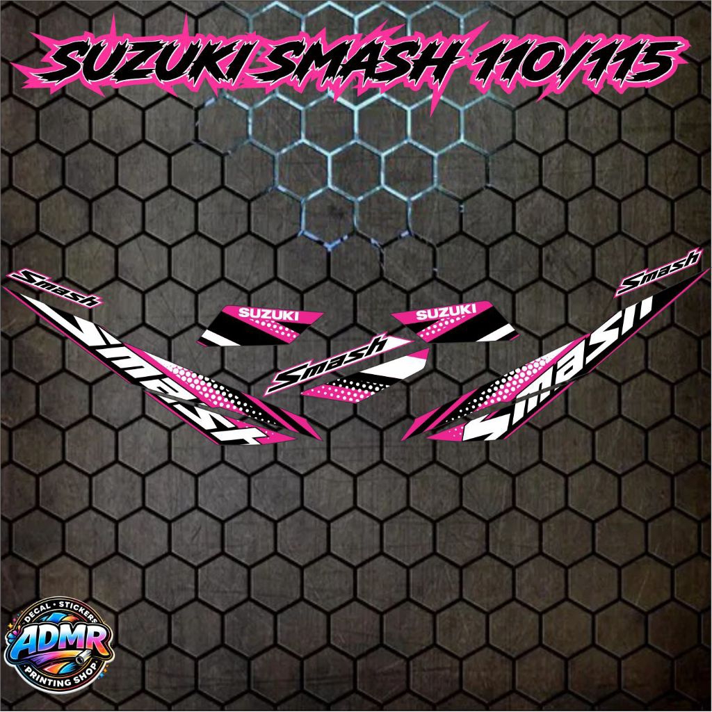 Suzuki Smash 115 Decal Sticker (New Design) | Shopee Philippines