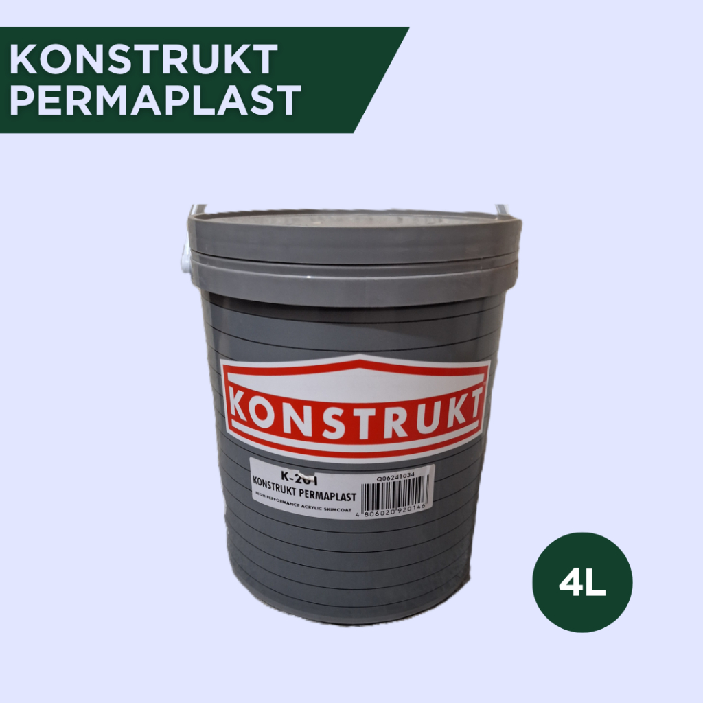 Boysen Konstrukt Permaplast K-201 High-Performance Acrylic Skimcoat 4L ...