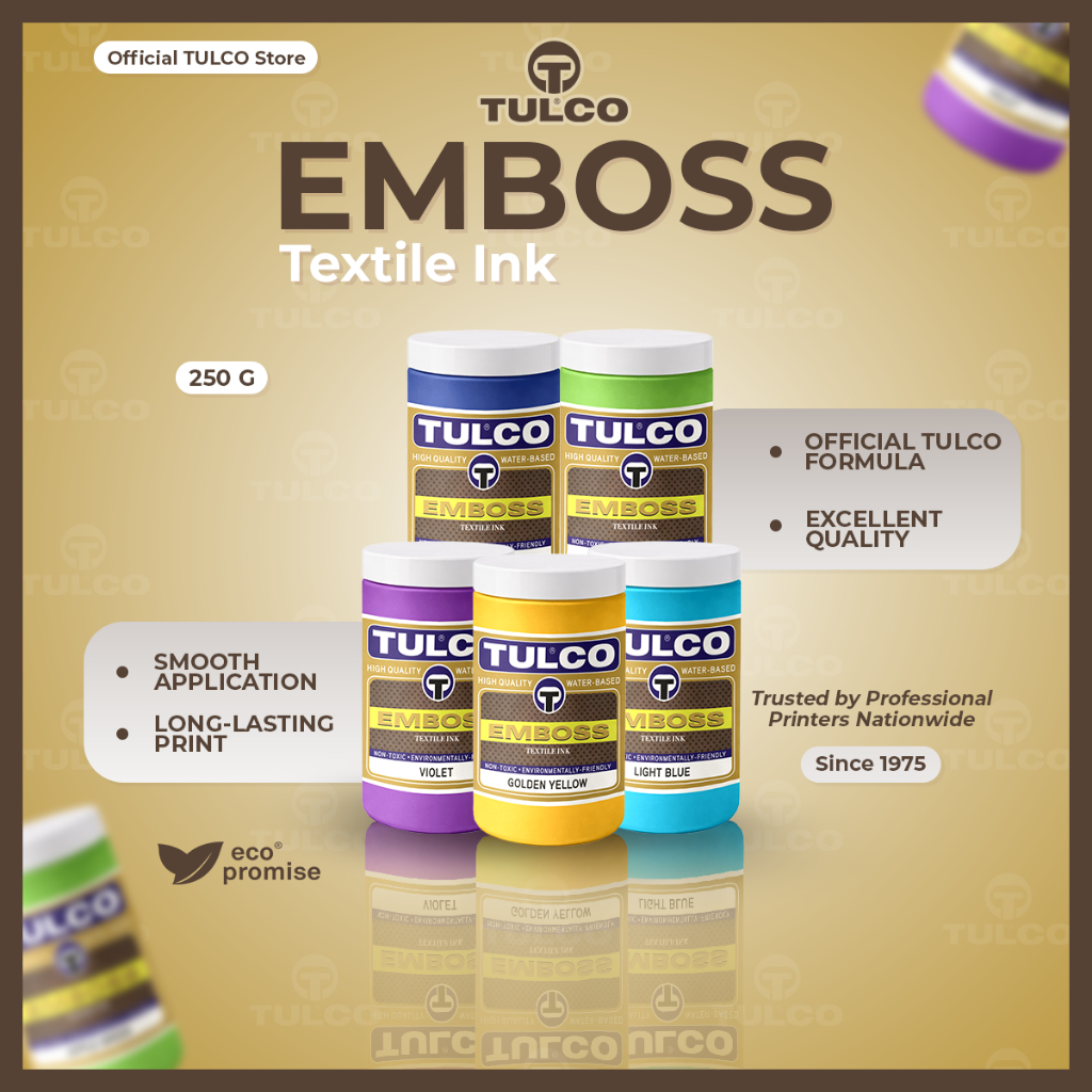 Tulco Emboss Assorted Color 250G | Shopee Philippines