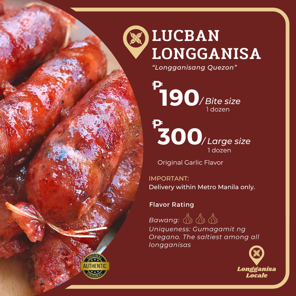 Shop lucban longganisa for Sale on Shopee Philippines