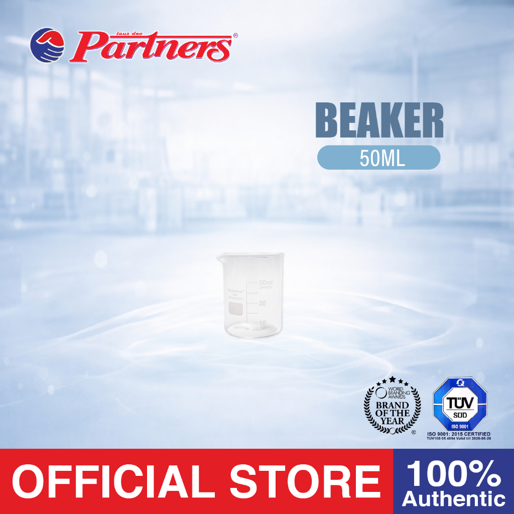 Partners Beaker 50ml - Glass | Shopee Philippines