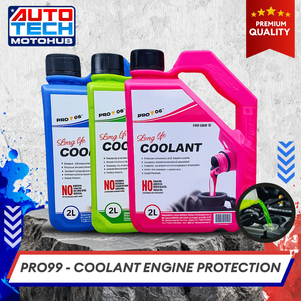 PRO99 COOLANT 1L 2L 4L 500ML PINK GREEN BLUE Motor Car - Autotech ...