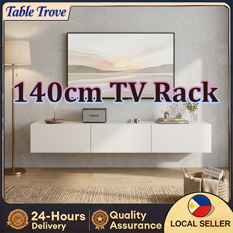 TABLRTROVE TV Rack 120/140/160cm Minimalist Cabinet Furniture TV ...