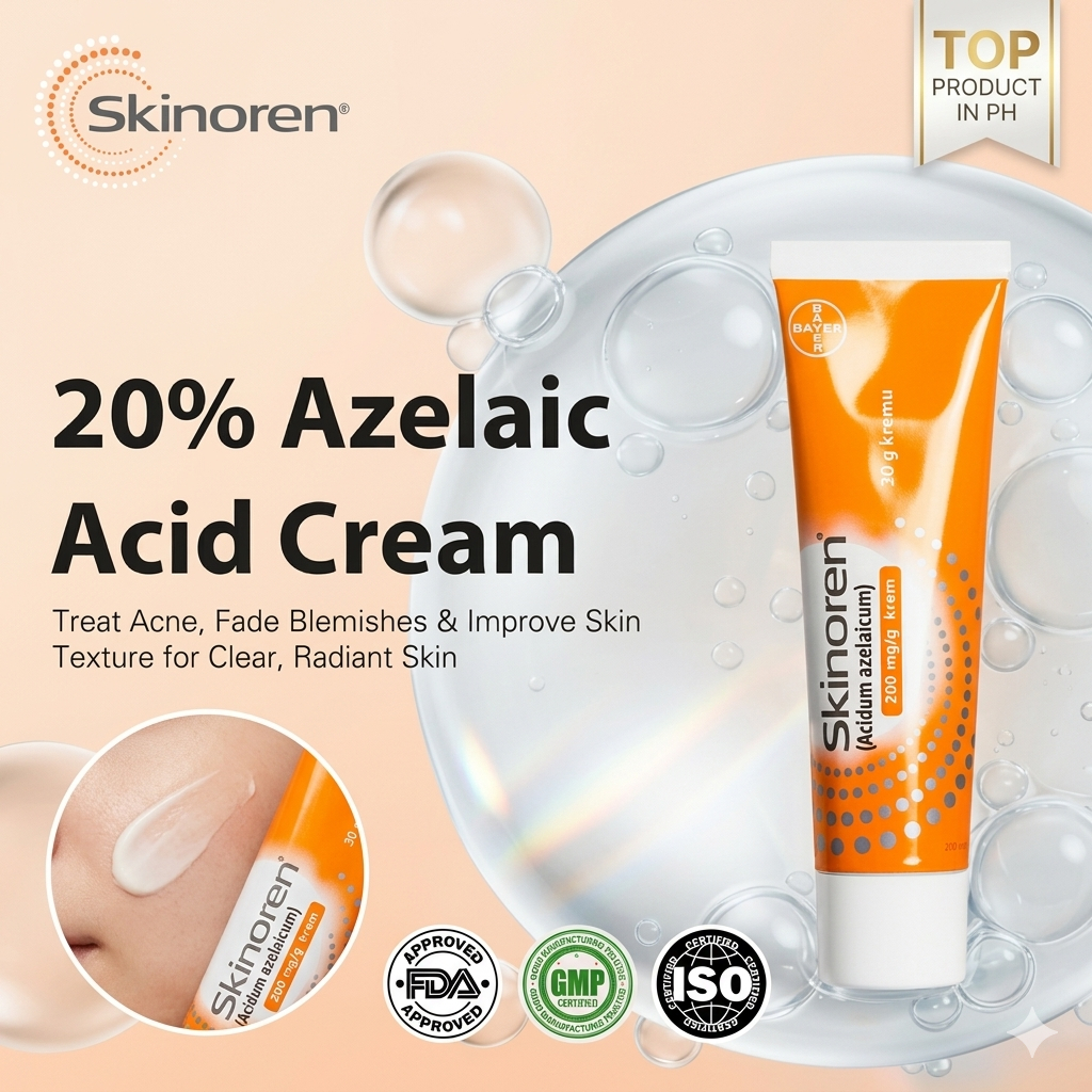 Skinoren Azelaic Acid Gel 150 mg/g, 30 g Tube | Shopee PH