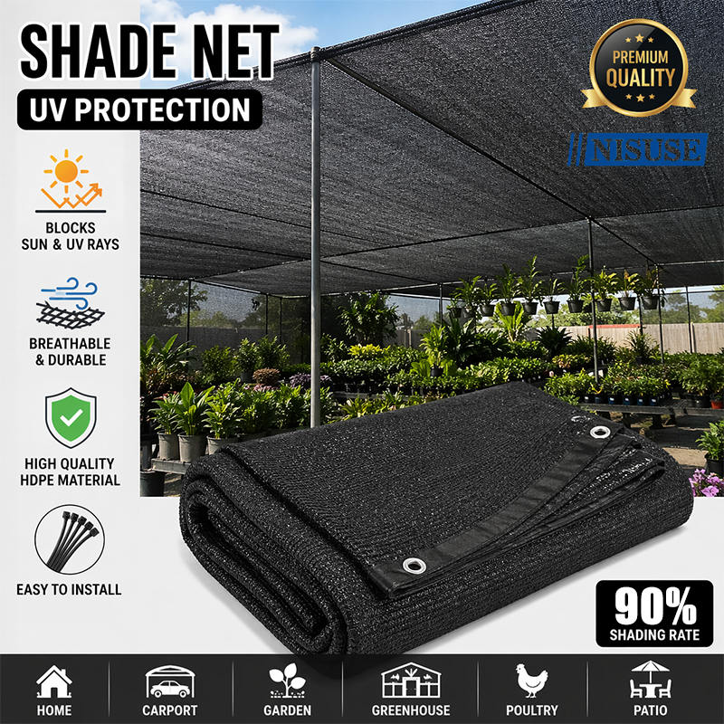 Anti-UV 90% Sunshade Net Garden Shading Net Waterproof High-Temperature ...