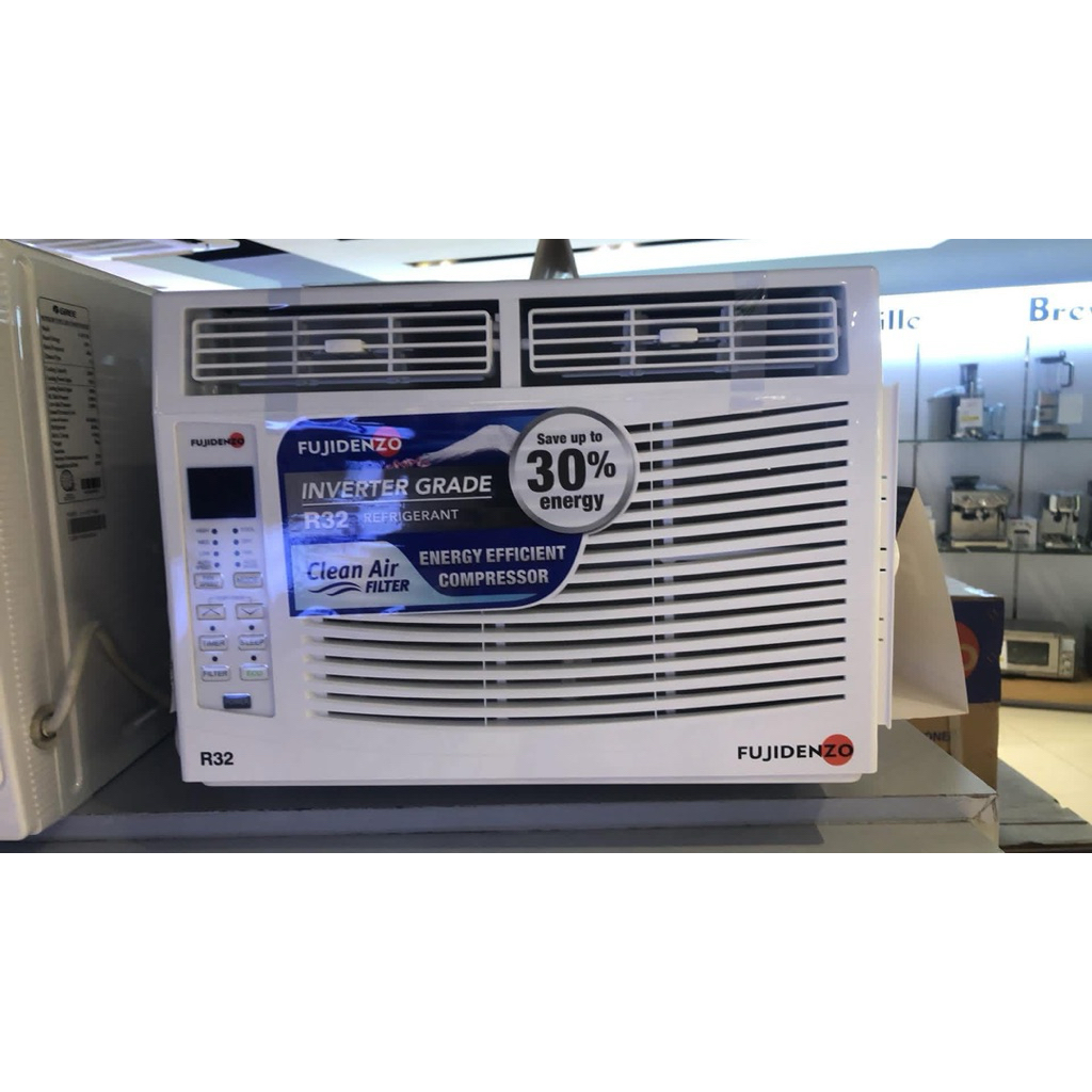 Fujidenzo inverter window-type air conditioner utilizes R32 refrigerant ...