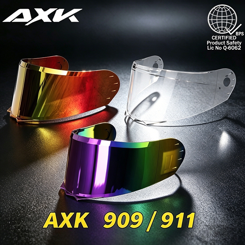 AXK Visor/Lens for 909 911 Helmet Full Face Helmet | Shopee Philippines