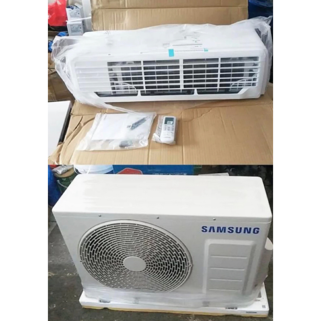 Brand New Samsung DUA INVERTER AIRCON SPLIT TYPE INVERTER 1hp | Shopee ...