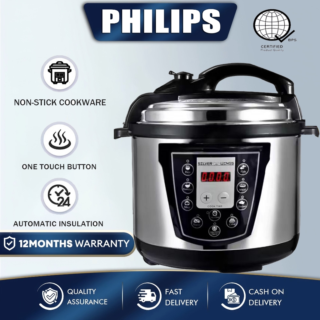 Philips multifunctional pressure cooker 5 liters large capacity ...