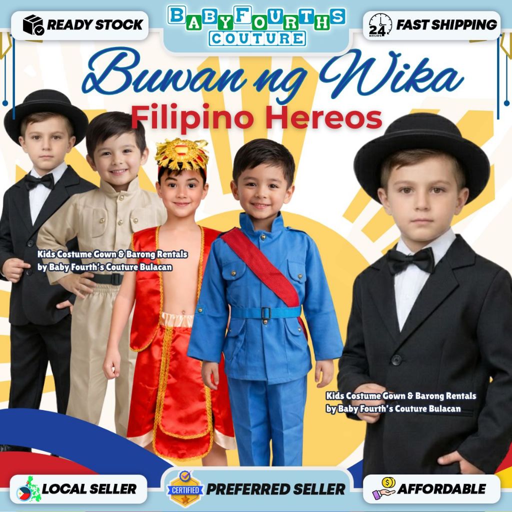 Shop jose rizal costume for Sale on Shopee Philippines