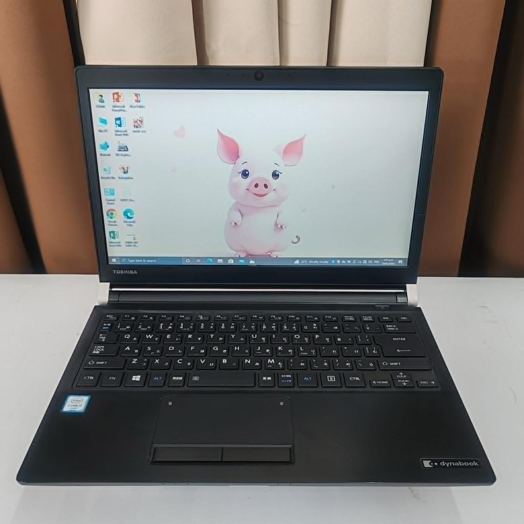 LAPTOP TOSHIBA R73/T INTEL CORE i3 6TH GEN 4GB 128GB SSD WITH