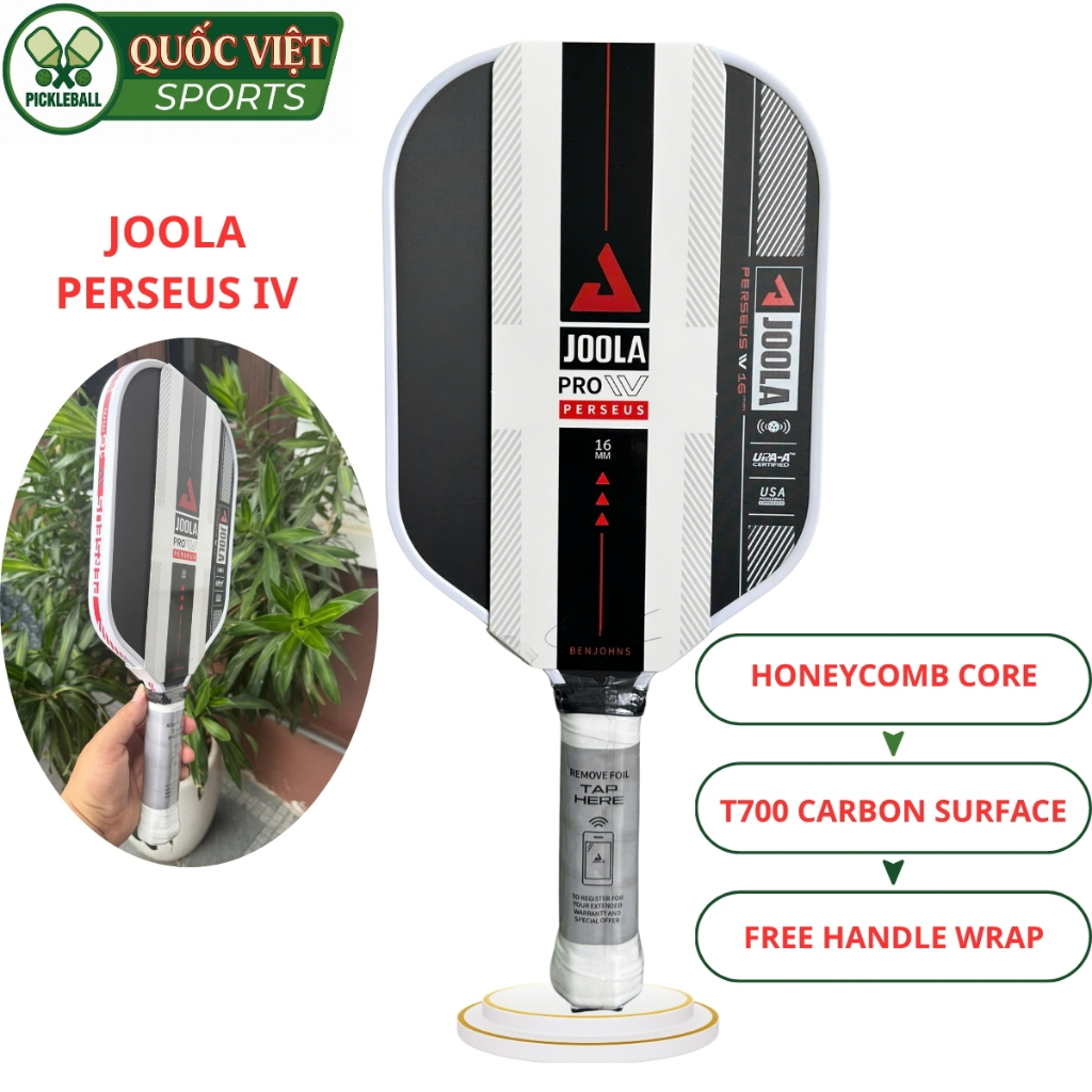 Joola Pro Perseus IV Pickleball racket (16mm) NFC scanning version ...