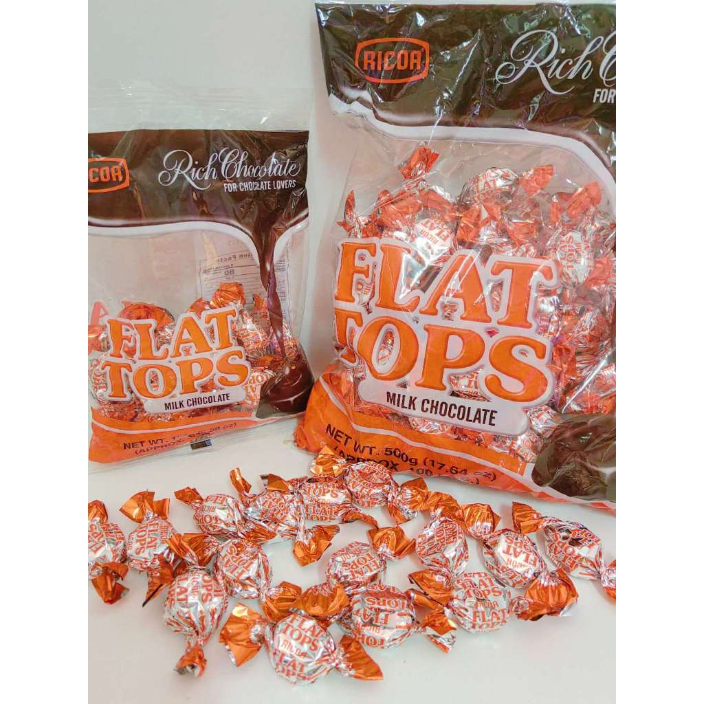 Shop flat tops chocolate for Sale on Shopee Philippines