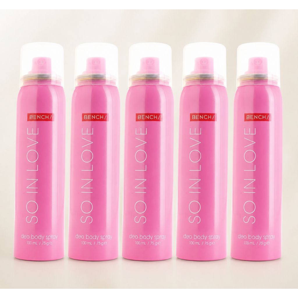 BENCH So In Love Deo Body Spray 100mL (5-piece bundle only