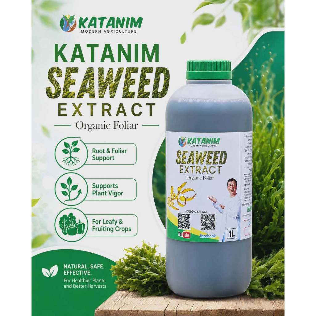 Seaweed Extract 1L / 1 Liter | Katanim Organic Foliar Hydroponics ...