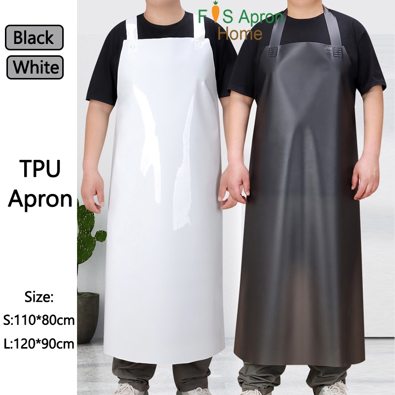 Durable TPU Waterproof Apron with Tear-Resistant, Extended Length ...