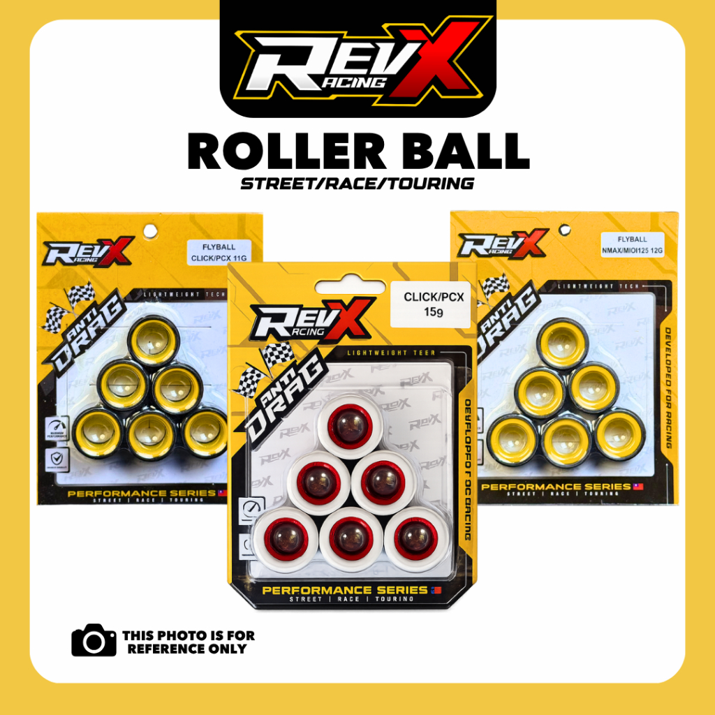 Revx Racing PREMIUM ROLLER SET (FLYBALL) 6PCS | Shopee Philippines