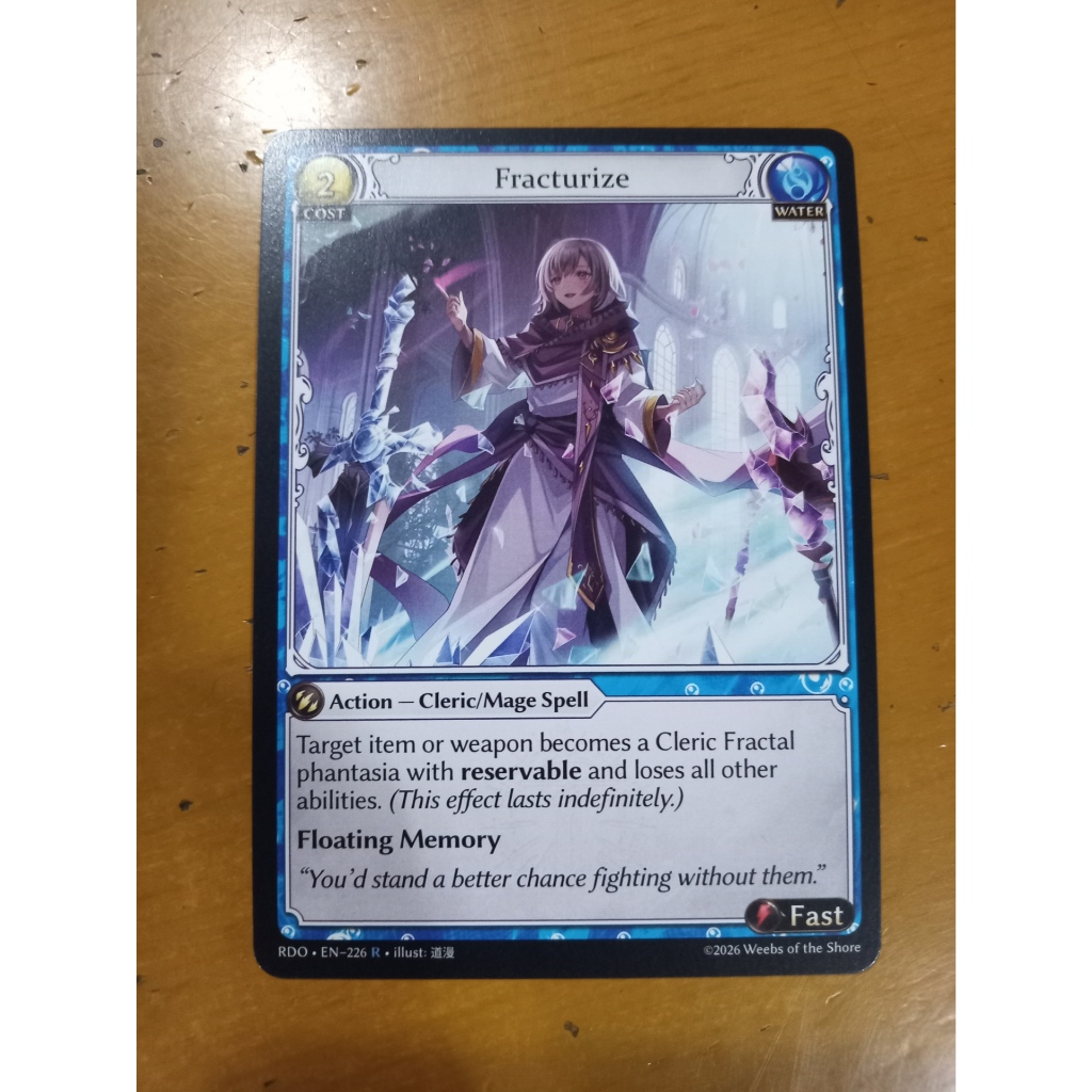 GA Fracturize R Fractured Crown FTC Grand Archive English GATCG