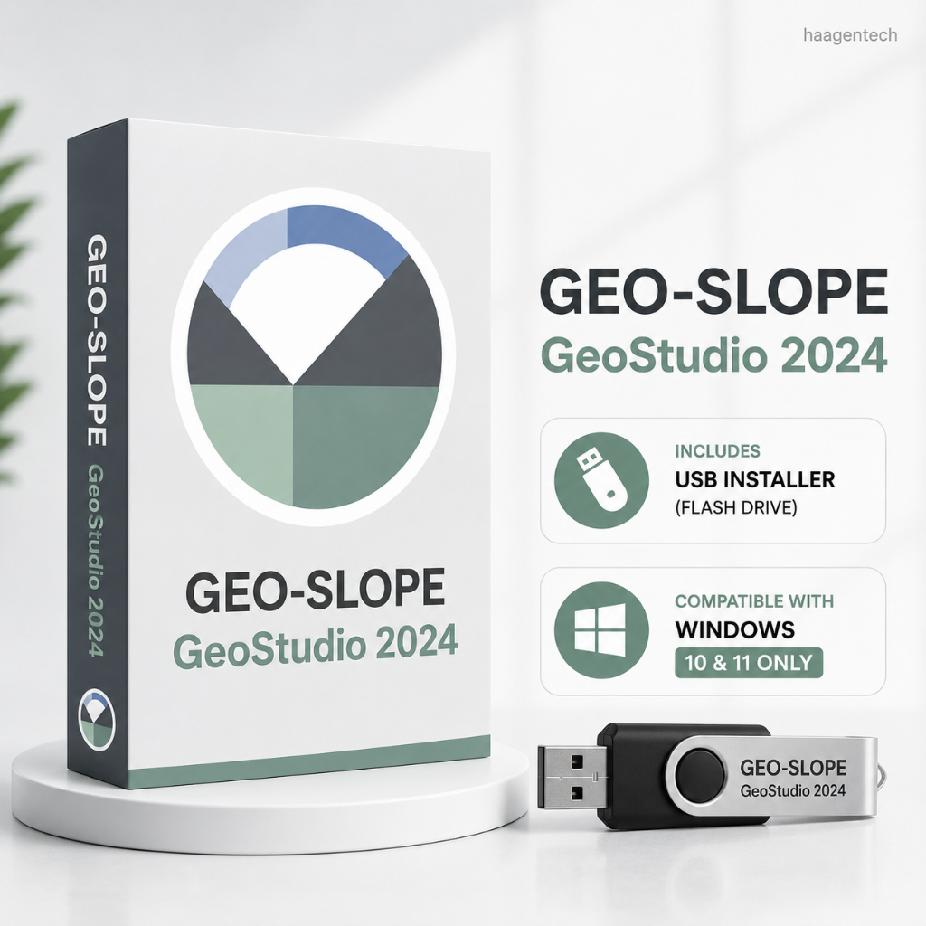 GEO-SLOPE GeoStudio 2024 | FULL VERSION | NO EXPIRY | COMES IN A USB ...