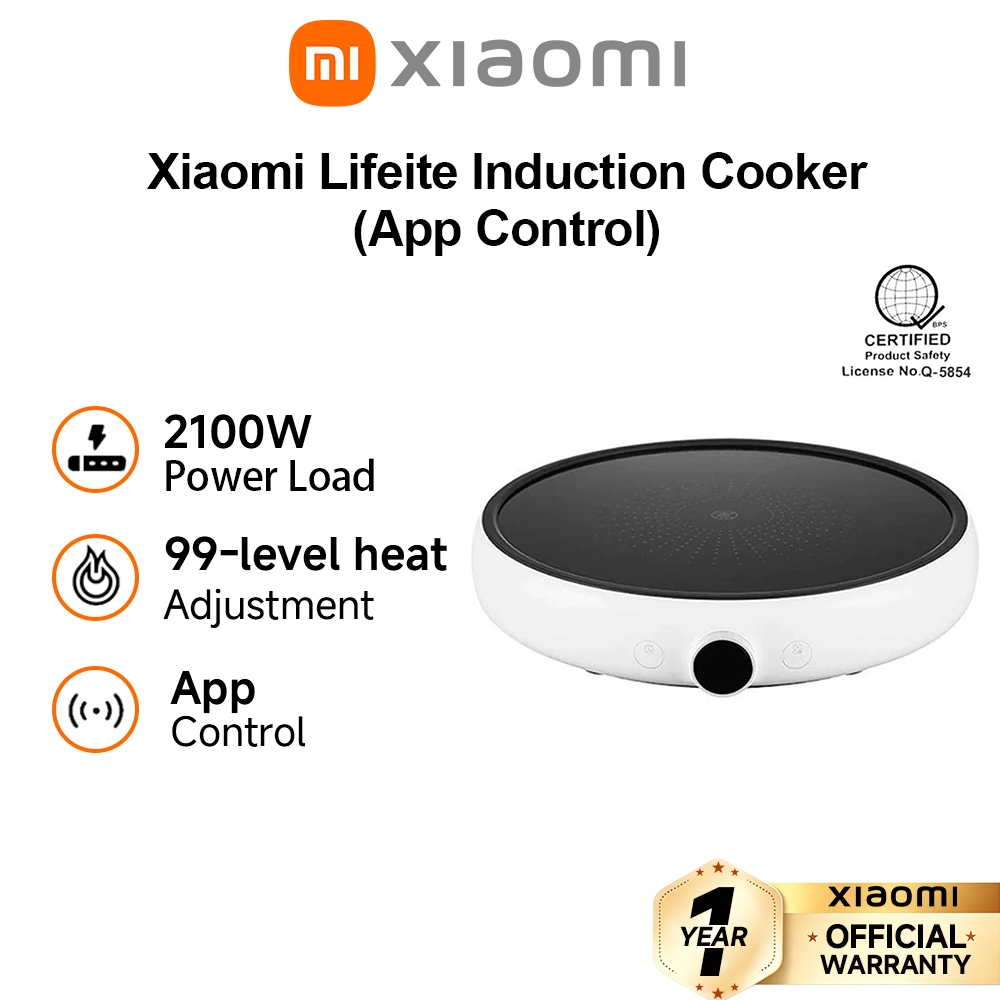Xiaomi Lifeite 2100W Induction Cooker App Control Control Precision ...