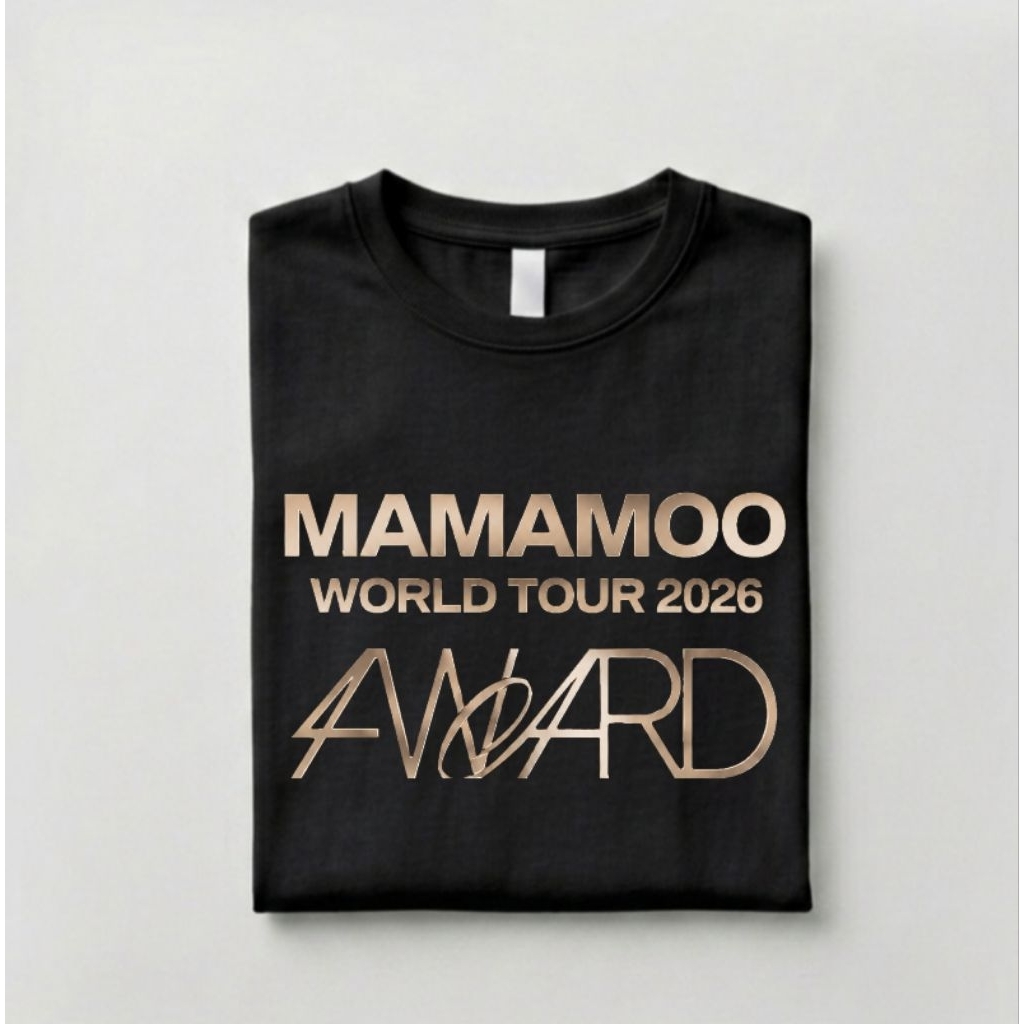 MAMAMOO WORLD TOUR 2026 4WARD Inspired Shirt Kpop Merch | Shopee
