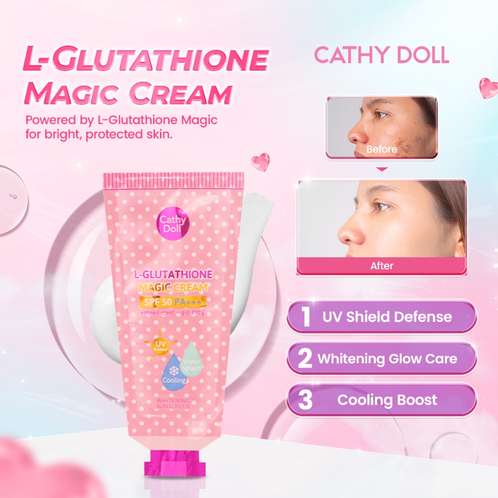 Cathy Doll L-Glutathione Magic Cream SPF50 8ml