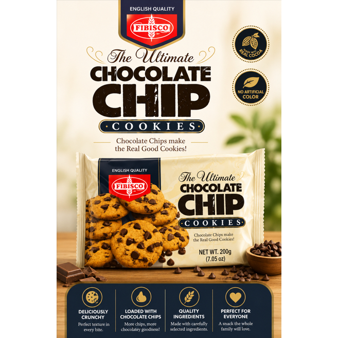 Shop fibisco chocolate chip cookies for Sale on Shopee Philippines