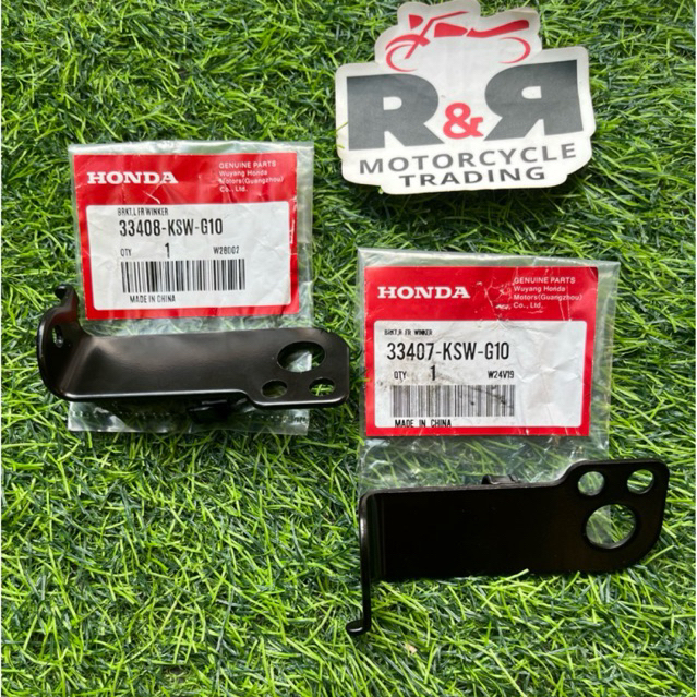 Genuine TMX 125 Signal Light Bracket Front / Winker Bracket Honda ...