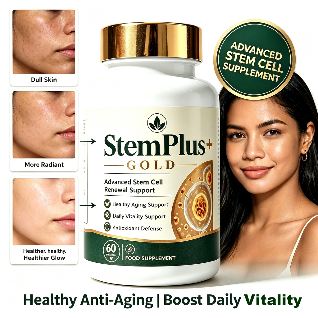 StemPlus Gold Advanced Stem Cell 60pcs Anti‑Aging Antioxidant Boost ...