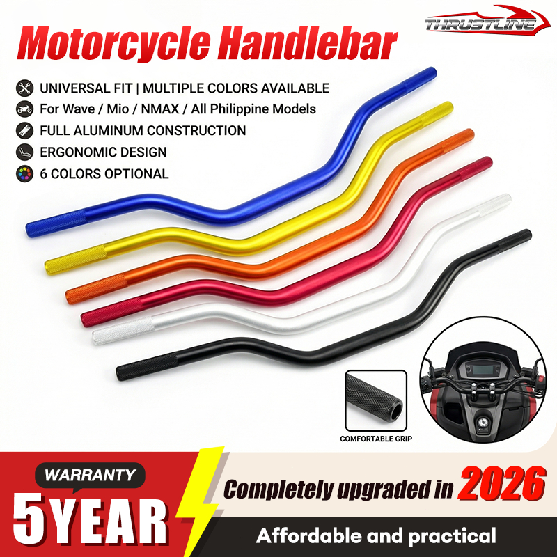 ThrustLine Motorcycle Handlebar Riser Bar CNC Aluminum Alloy Scooter ...