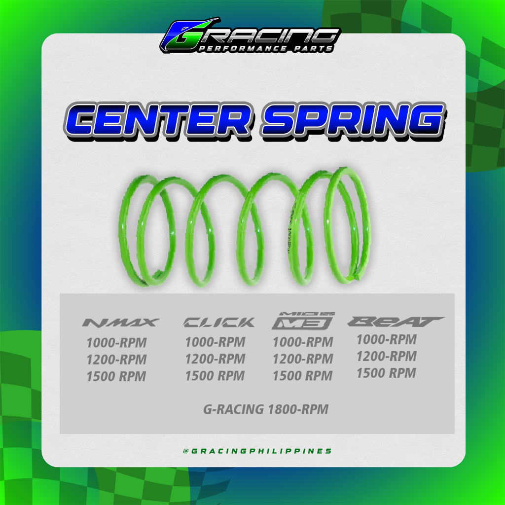 GRACING CENTER SPRING FOR NMAX / AEROX | Shopee Philippines