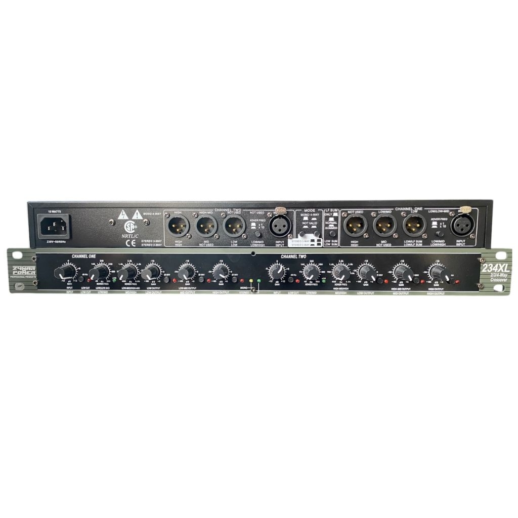 ZYMAR POWER 234XL Stereo 2/3 Way, Mono 4 Way Crossover | Shopee Philippines